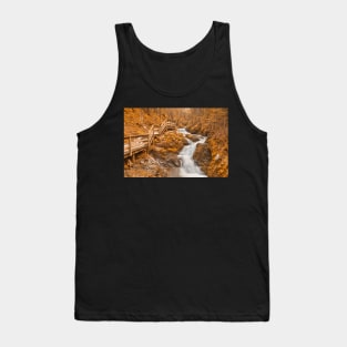 Gold Centipede Falls Tank Top